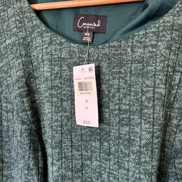 Plus Size Knit Sheath Dress - Picture 9 of 10